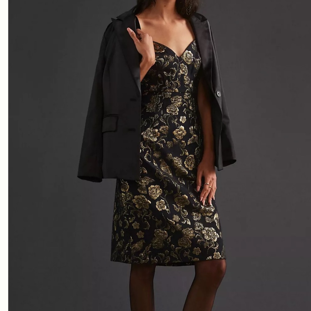 Anthropologie Maeve Jaquard Dress